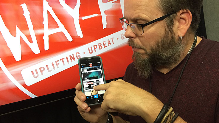 Wally and WAY-FM App