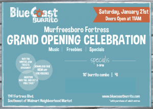 Grand-Opening_Murfreesboro-Fortress Saturday postcard copy