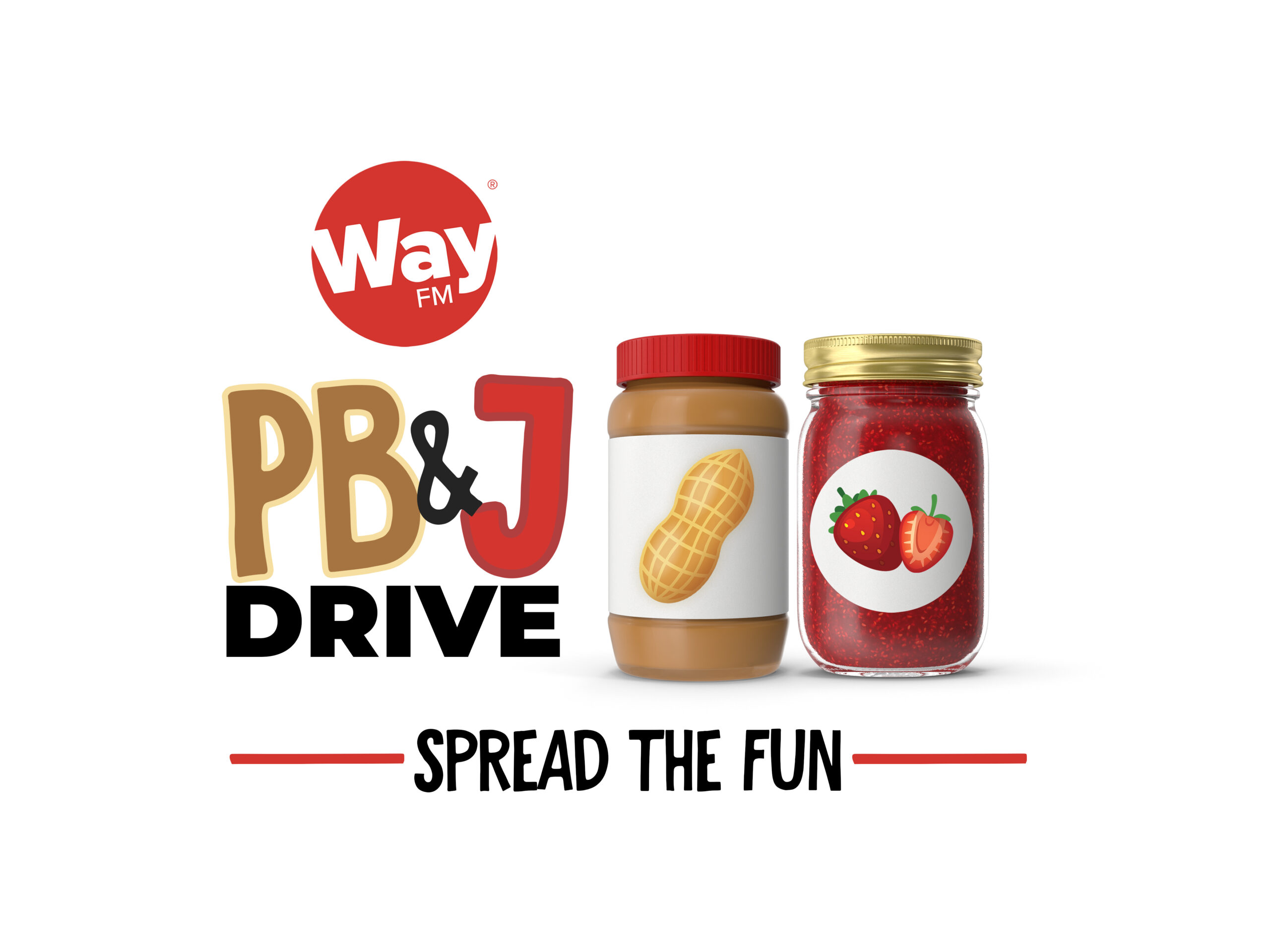 Peanut Butter and Jelly Drive. Spread the Fun!